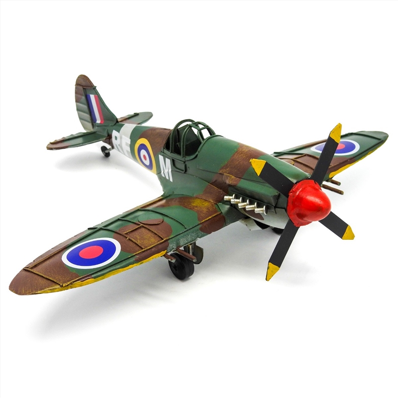 1941 Spit Fire Plane Metal Collectable 30.5x33x12.5cm/Product Detail/Collectables