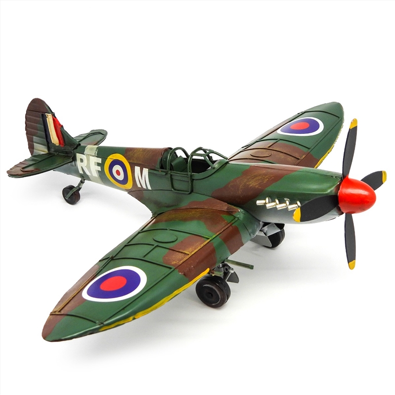 1940 Spitfire Plane Metal Collectable 46x40x18cm/Product Detail/Collectables