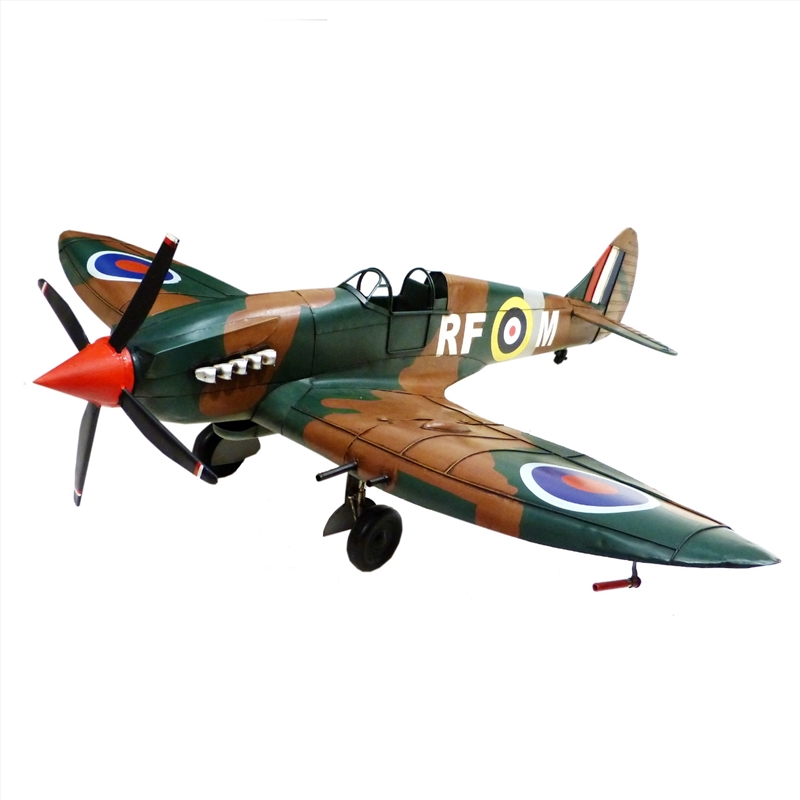Large Spit Fire Plane 1941 Metal Collectable 125x105x40cm/Product Detail/Collectables