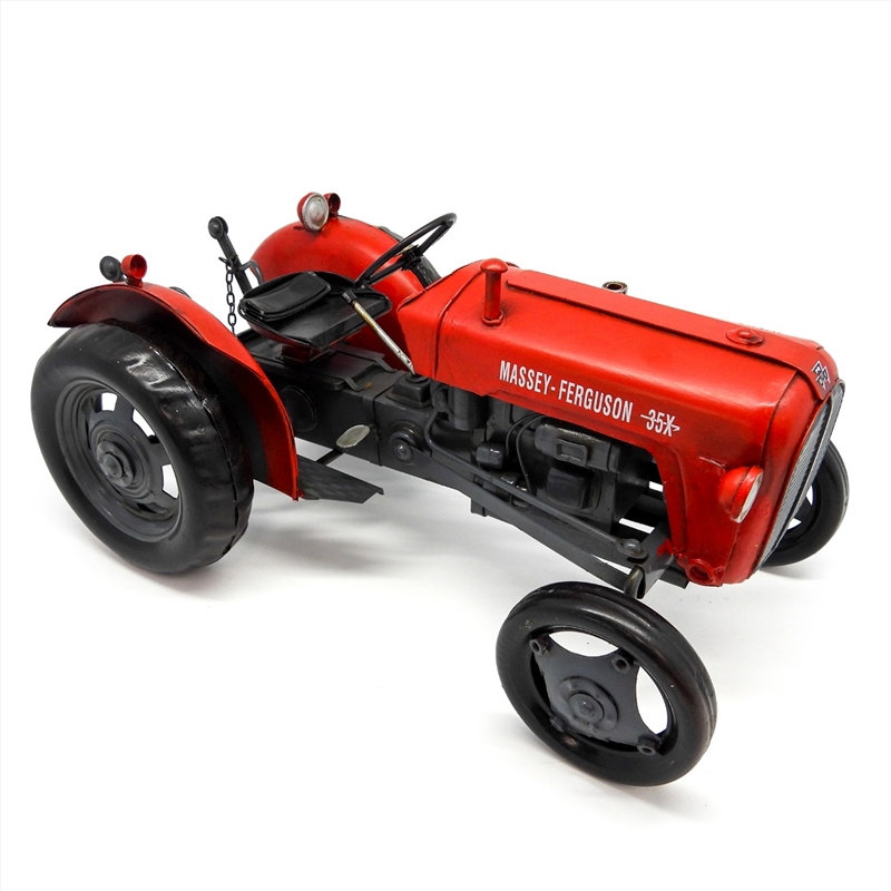 Massey Ferguson 35 Tractor Metal Collectable - Red 30x18x14cm/Product Detail/Collectables