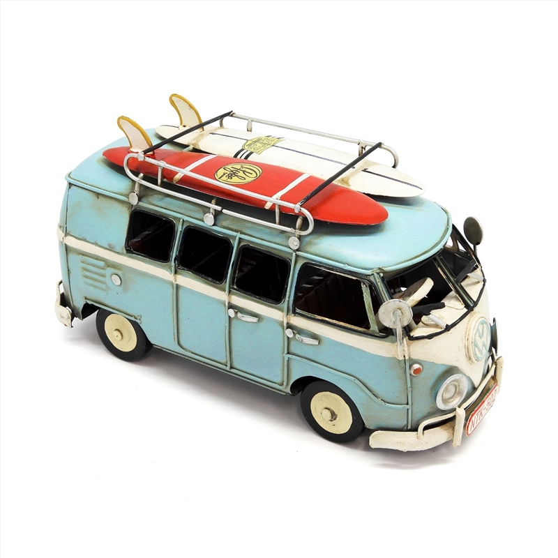 Volkswagen Kombi Van Metal Collectable - Blue 20x9x11cm/Product Detail/Collectables