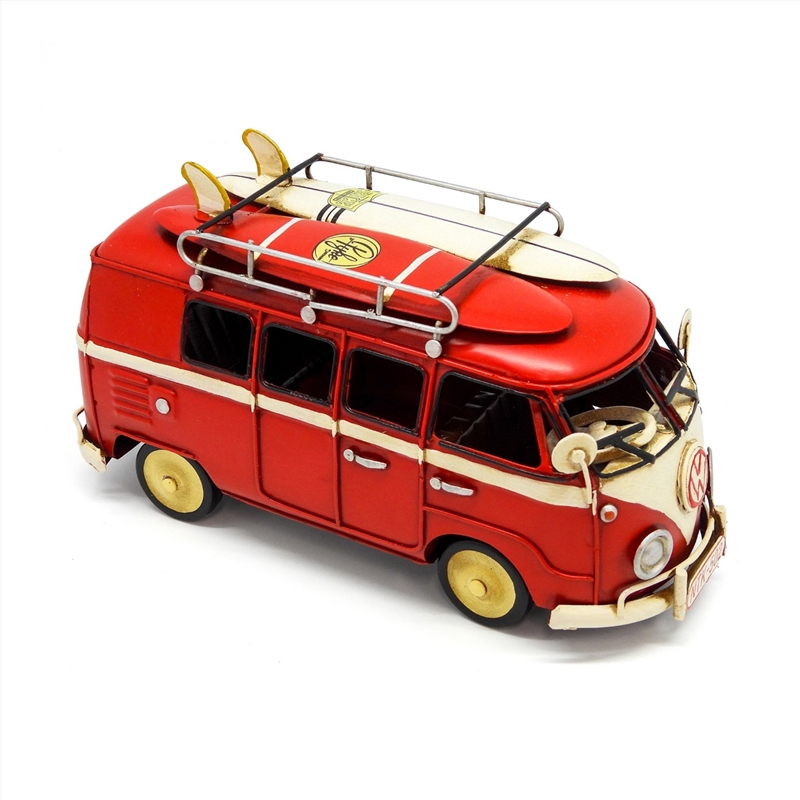 Volkswagen Kombi Van Metal Collectable - Red 20x9x11cm/Product Detail/Collectables