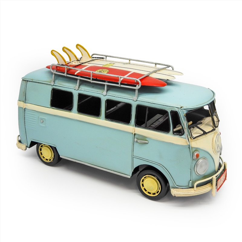 Volkswagen Kombi Van Metal Collectable - Blue 32x12.5x17cm/Product Detail/Collectables