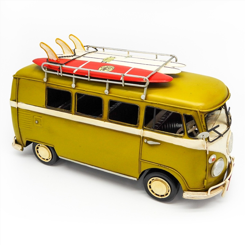 Volkswagen Kombi Van Metal Collectable - Yellow 32x12.5x17cm/Product Detail/Collectables