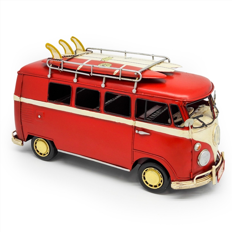 Volkswagen Kombi Van Metal Collectable - Red 32x12.5x17cm/Product Detail/Collectables