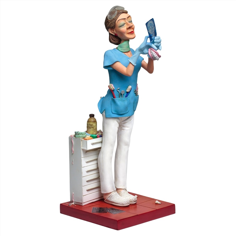 Forchino Half Size - Lady Dentist - 9.5x9.5x22.5cm/Product Detail/Figurines