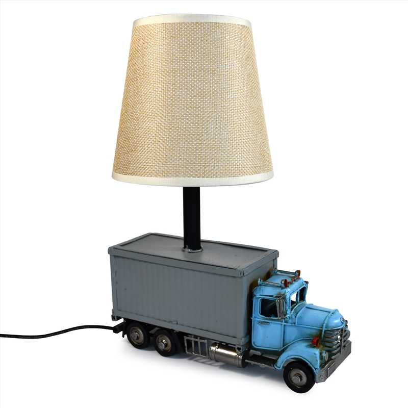 USB powered LED Lamp Container Truck - Blue 21x13x27cm/Product Detail/Lighting