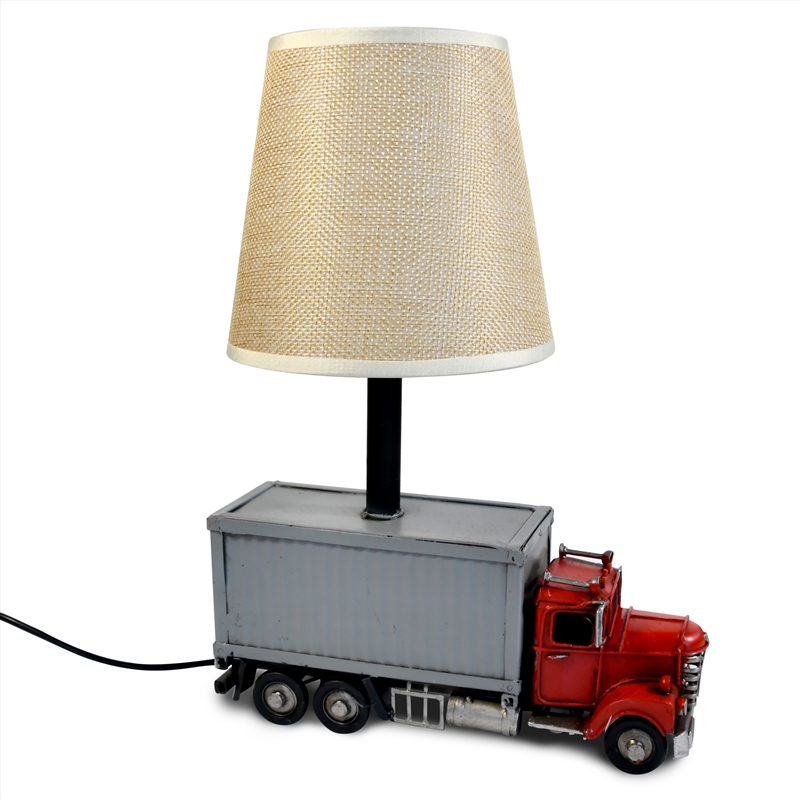 USB powered LED Lamp Container Truck - Red 21x13x27cm/Product Detail/Lighting