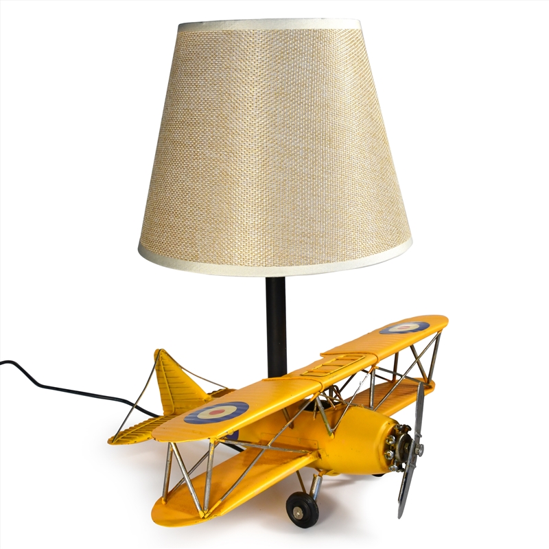 USB powered LED Lamp Curtis Jenny Plane - Yellow 29x27x33cm/Product Detail/Lighting