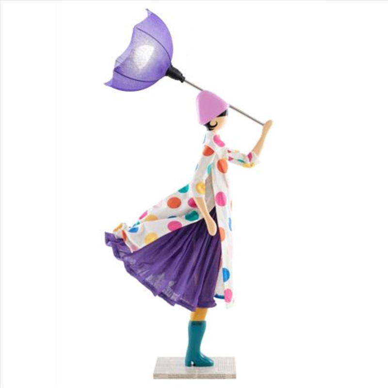 Arla Lamp 85x35x20cm - Purple/Product Detail/Lighting