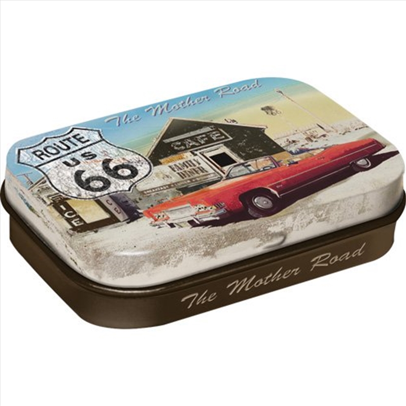 Nostalgic-Art Mint Box Route66 Mother Road 4x6x2cm/Product Detail/Collectables