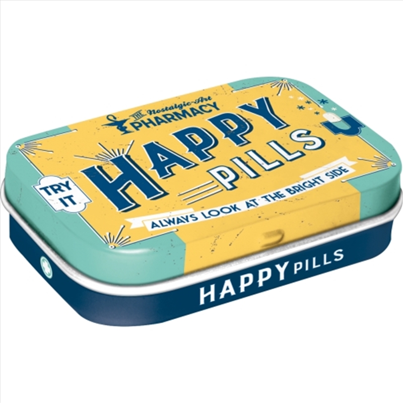 Nostalgic-Art Mint Box Happy Pills 4x6x2cm/Product Detail/Collectables