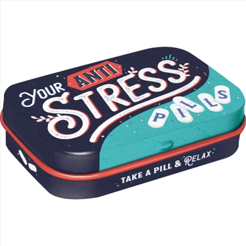 Nostalgic-Art Mint Box Anti Stress Pills 4x6x2cm/Product Detail/Collectables