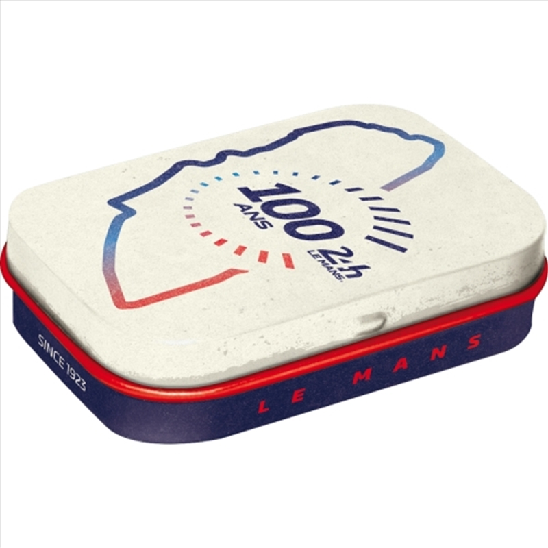 Nostalgic-Art Mint Box 24h Le Mans Circuit 100 Ans 4x6x2cm 4x6x2cm/Product Detail/Collectables