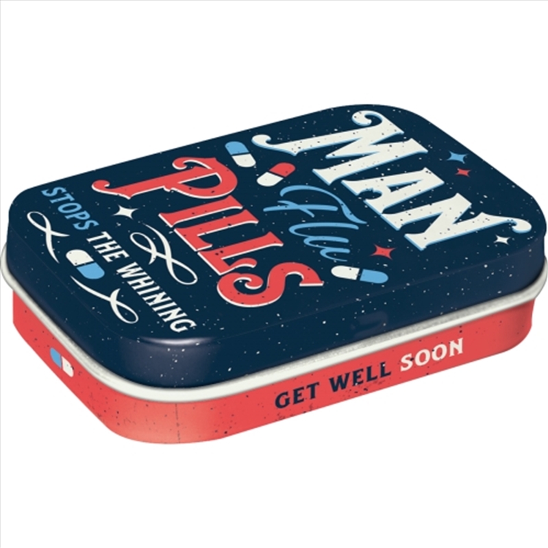 Nostalgic-Art Mint Box Ford Man Flu Pills 4x6x2cm 4x6x2cm/Product Detail/Collectables