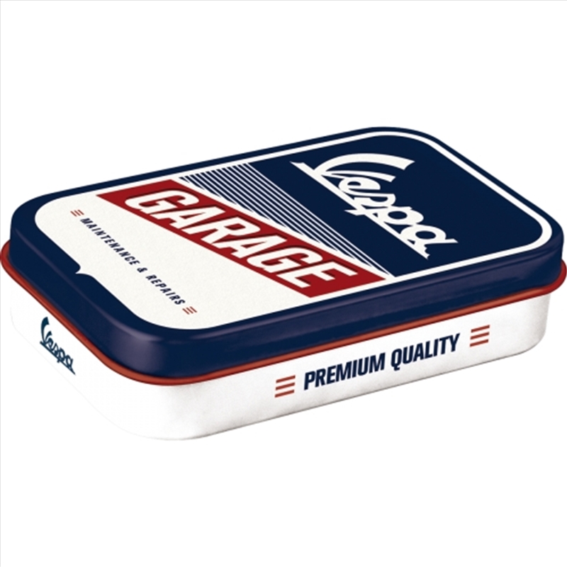 Nostalgic-Art Mint Box XL Vespa Garage 10x6x2cm/Product Detail/Collectables