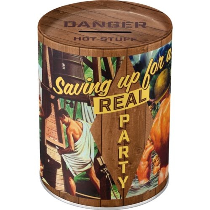 Nostalgic-Art Money Box Party Boys 10x10x12cm/Product Detail/Collectables