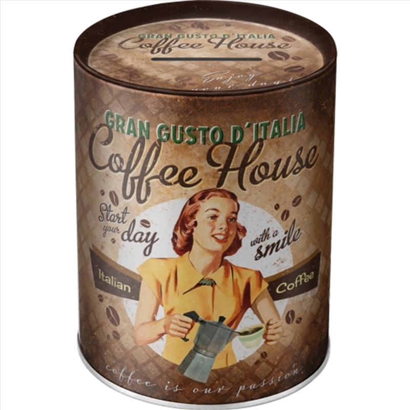 Nostalgic-Art Money Box Coffee Fund 10x10x12cm/Product Detail/Collectables