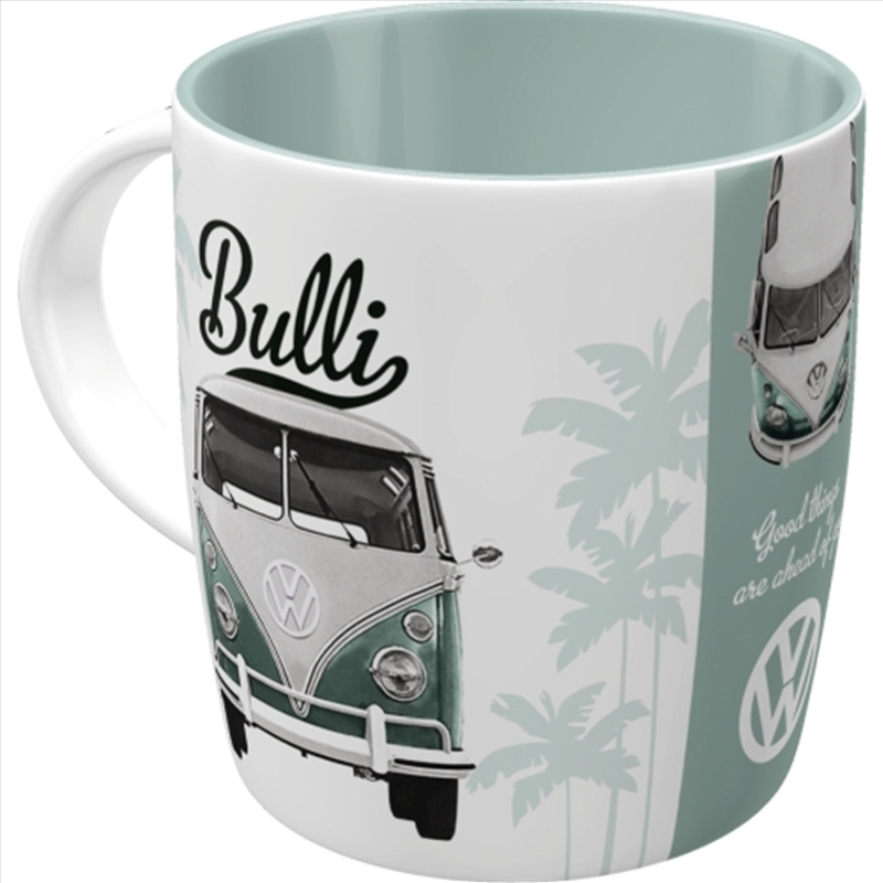 Nostalgic-Art Ceramic Mug VW Good things are ahead of you 8.5x9x8.5cm/Product Detail/Mugs