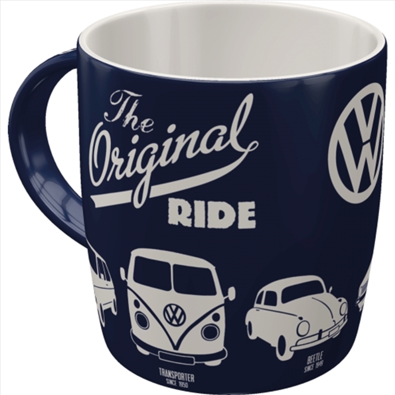 Nostalgic-Art Ceramic Mug VW - The Original Ride 8.5x9x8.5cm/Product Detail/Mugs