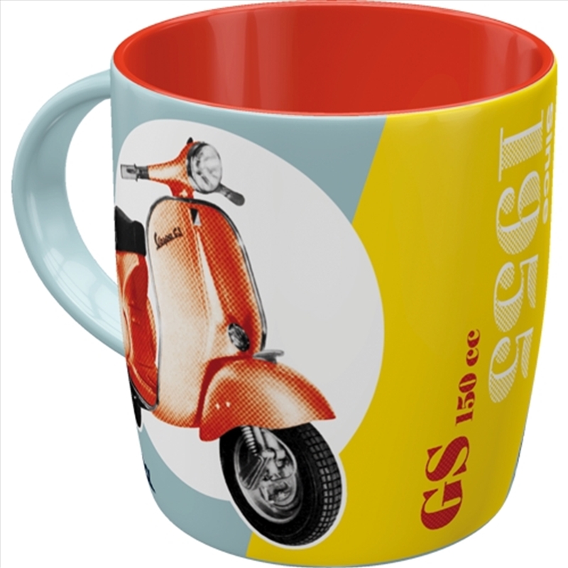 Nostalgic-Art Ceramic Mug Vespa - GS150 Since 1955 8.5x9x8.5cm/Product Detail/Mugs