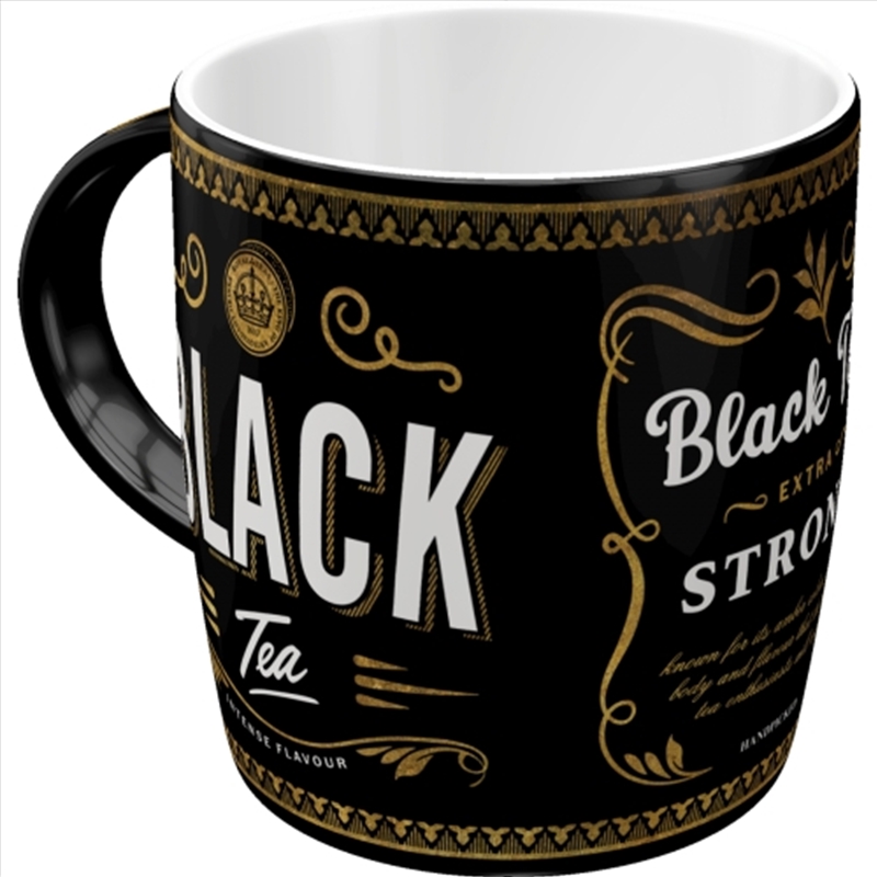 Nostalgic-Art Ceramic Mug Black Tea 8.5x9x8.5cm/Product Detail/Mugs