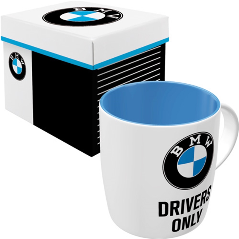 Nostalgic-Art Ceramic Mug & Gift Box Set BMW Drivers Only 8.5x9x8.5cm/Product Detail/Mugs