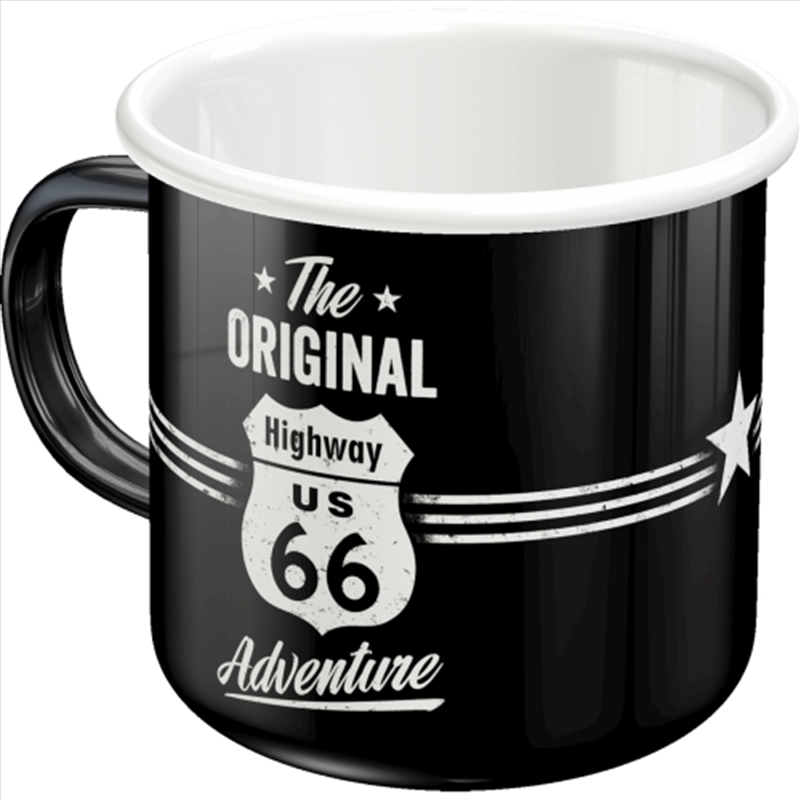 Nostalgic-Art Enamel Mug Route 66 Adventure 8x8x8xcm/Product Detail/Mugs