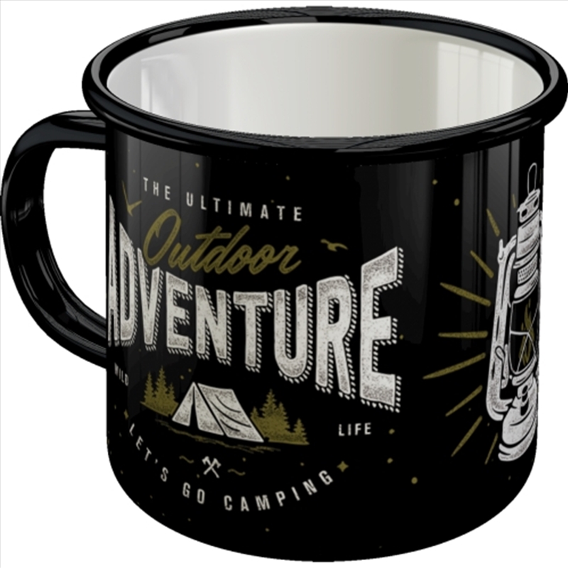 Nostalgic-Art Enamel Mug Outdoor Adventure 8x8x8xcm/Product Detail/Mugs