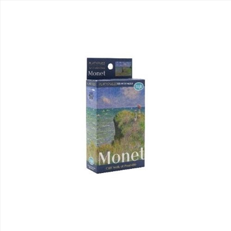 Platypuzz Jigsaw Puzzle Claude Monet 108pcs - The Cliff Walk at Pourville 16.5x22cm/Product Detail/Jigsaw Puzzles