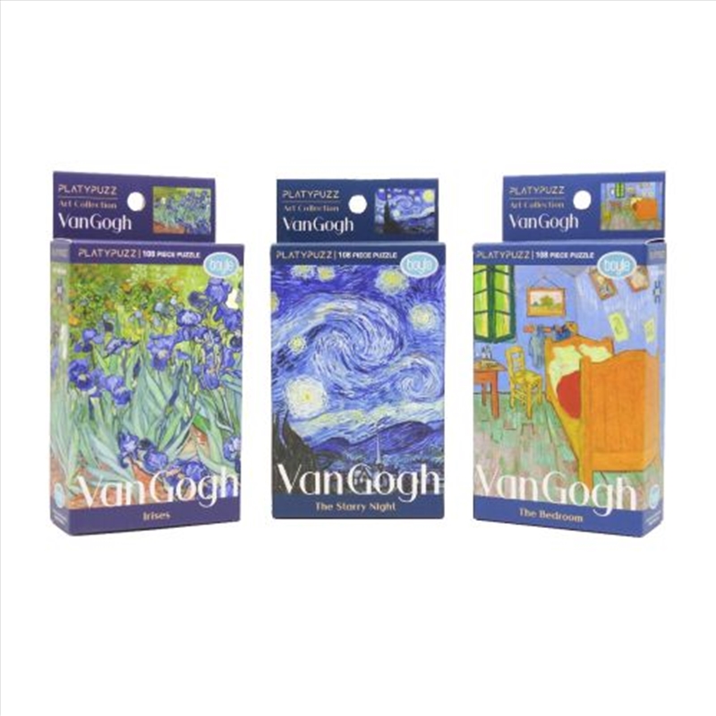 Platypuzz Van Gogh Kit - 3 Designs/Product Detail/Jigsaw Puzzles