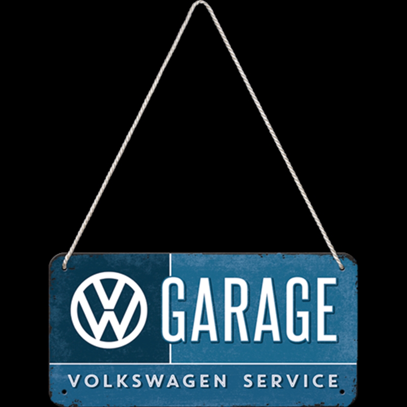 Nostalgic-Art Hanging Sign VW Garage 20x10x0.2cm/Product Detail/Posters & Prints