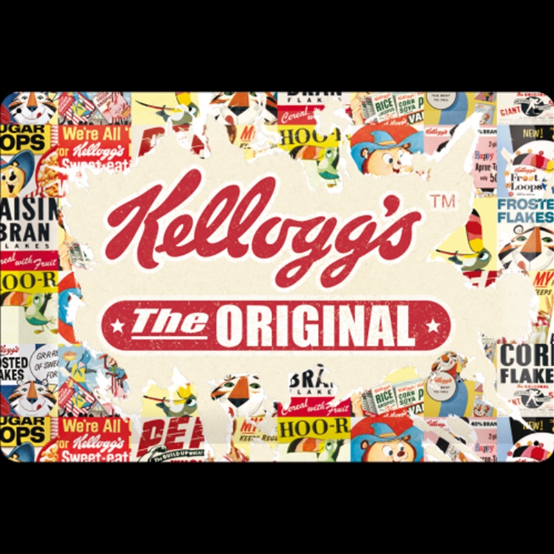 Nostalgic-Art Medium Sign Kellogg's Original 20x30x0.5cm/Product Detail/Posters & Prints