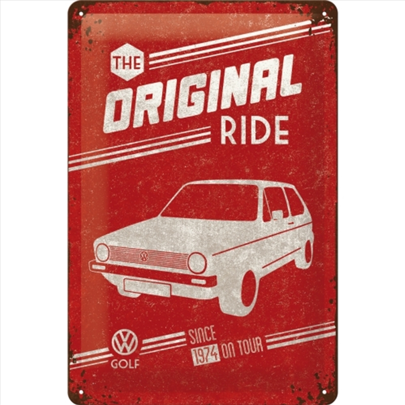 Nostalgic-Art Medium Sign Original Ride - Golf 20x30x0.5cm/Product Detail/Posters & Prints