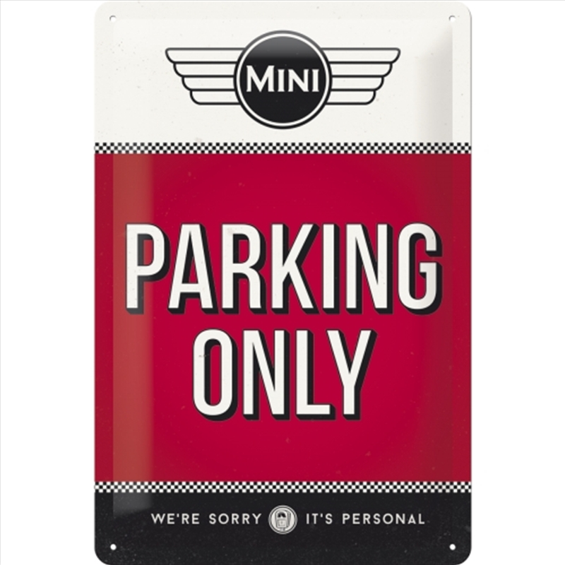 Nostalgic-Art Medium Sign Mini - Parking Only 20x30x0.5cm/Product Detail/Posters & Prints
