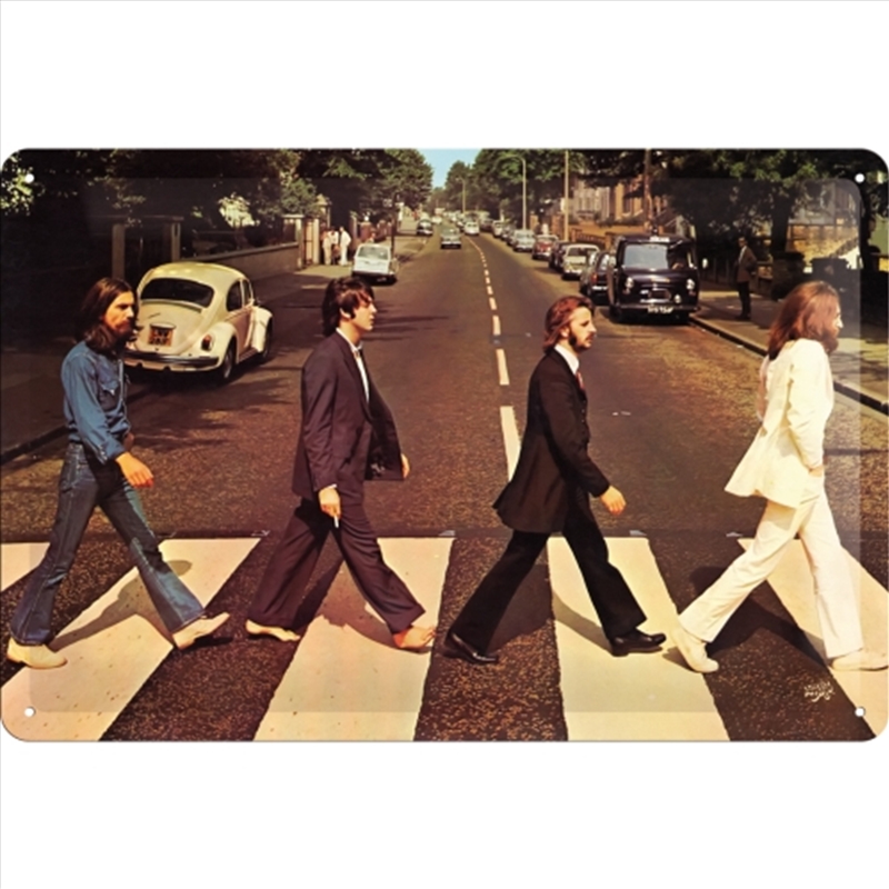 Nostalgic-Art Medium Sign Beatles Abbey Road 20x30x0.5cm/Product Detail/Posters & Prints