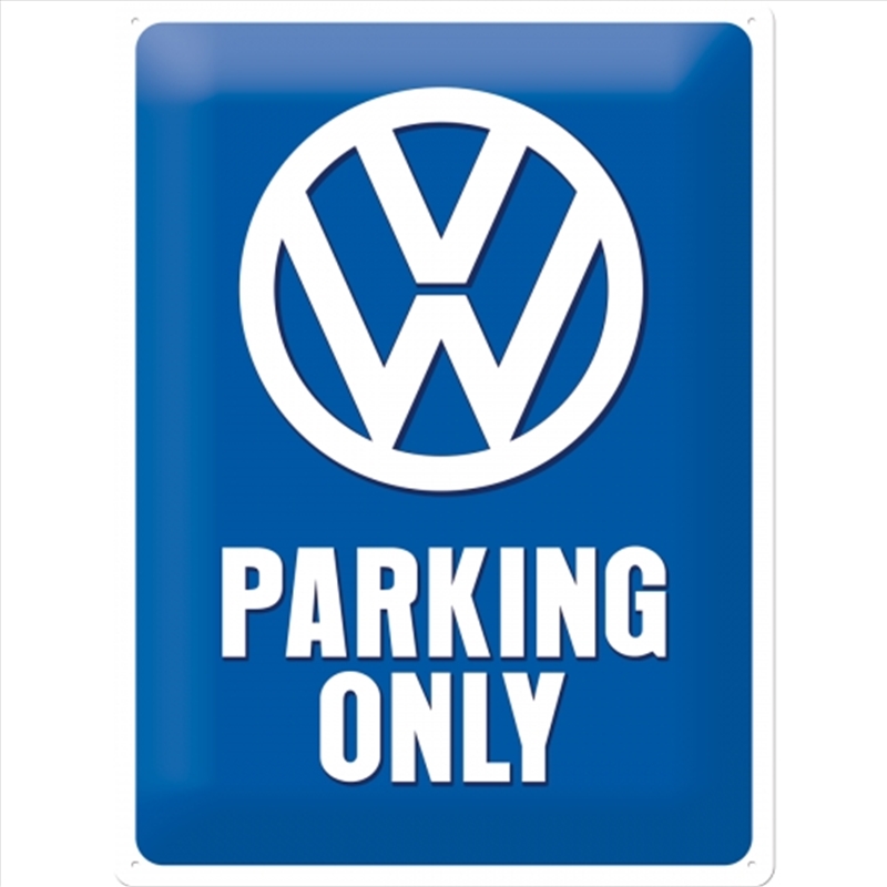 Nostalgic-Art Large Sign VW parking 30x40x0.5cm/Product Detail/Posters & Prints