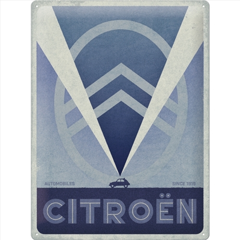 Nostalgic-Art Large Sign Citroën - Since 1919 30x40x0.5cm/Product Detail/Posters & Prints