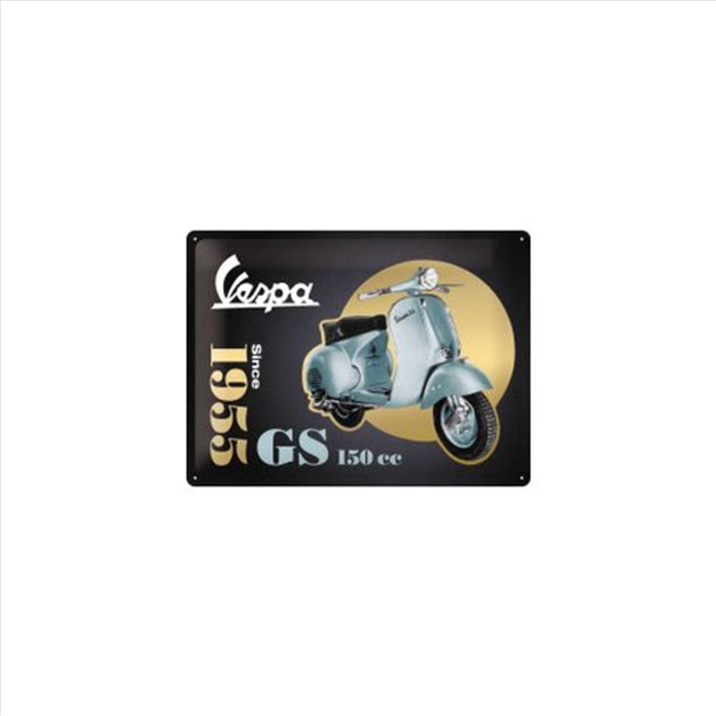 Nostalgic-Art Large Sign Vespa - GS150 since 1955 30x40x0.5cm/Product Detail/Posters & Prints