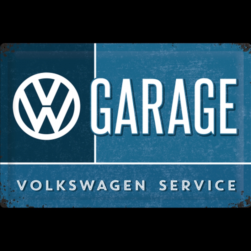 Nostalgic-Art XL Sign VW Garage 40x60x0.5cm/Product Detail/Posters & Prints