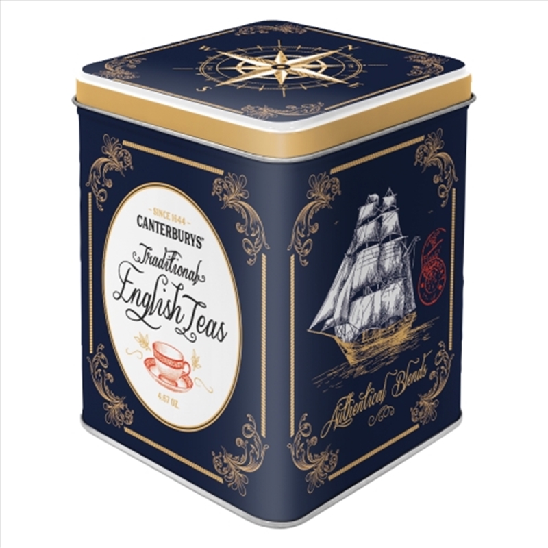 Nostalgic-Art Tea Storage Tin Traditional English Tea 7.5x7.5x9.5cm/Product Detail/Homewares