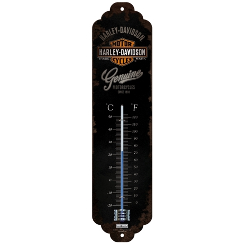 Nostalgic-Art Thermometer Harley Davidson 28x6.5x2cm/Product Detail/Homewares