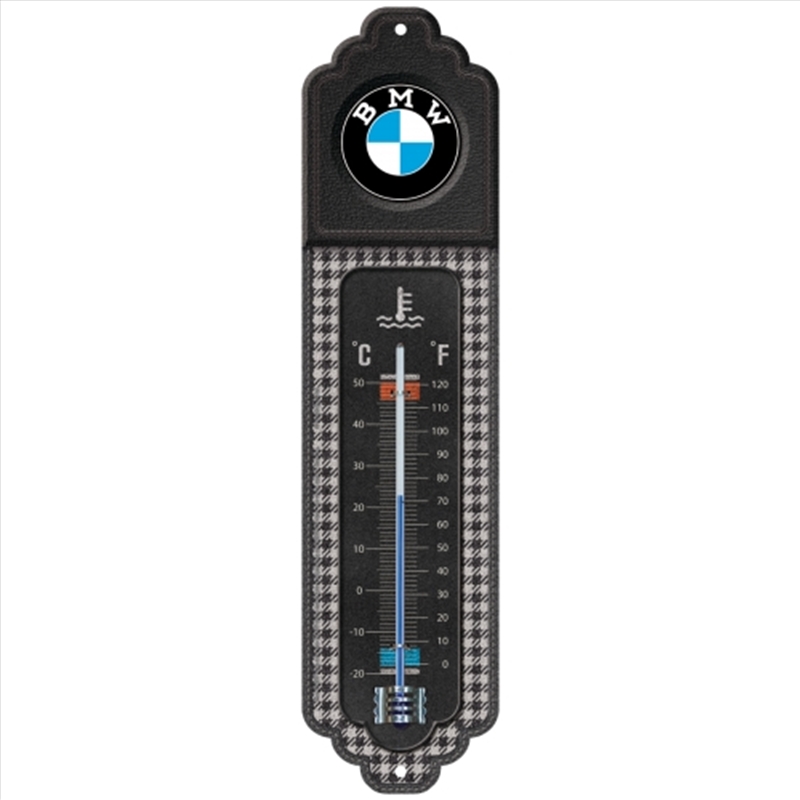 Nostalgic-Art Thermometer BMW - Classic Houndstooth 28x6.5x2cm/Product Detail/Homewares