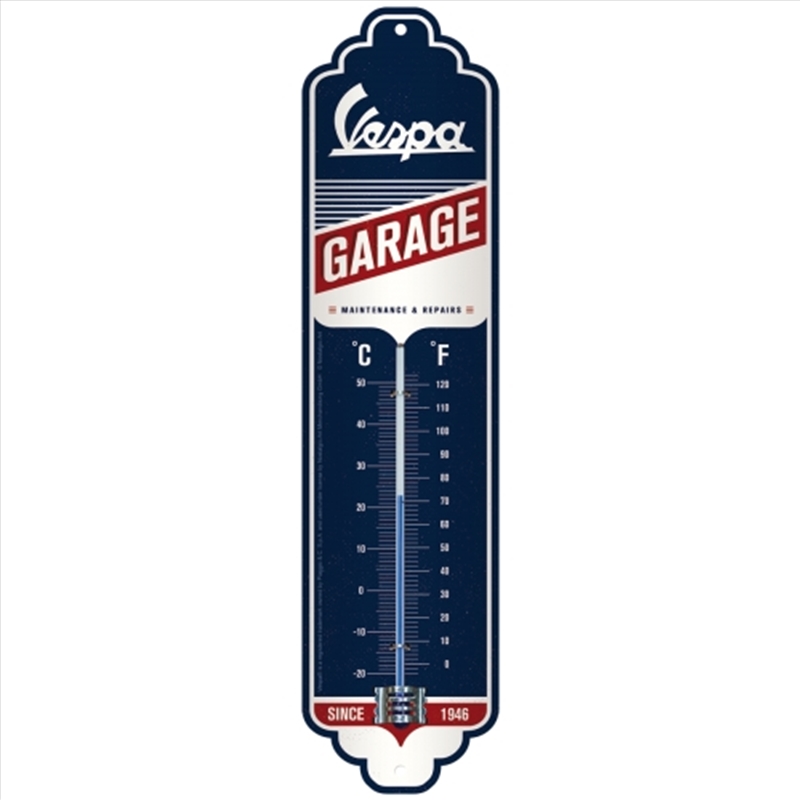 Nostalgic-Art Thermometer Vespa Garage 28x6.5x2cm/Product Detail/Homewares