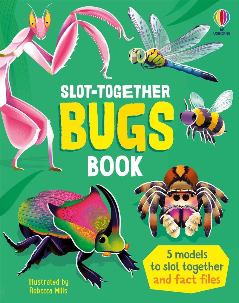Slot-Together Bugs Book/Product Detail/Kids Activity Books