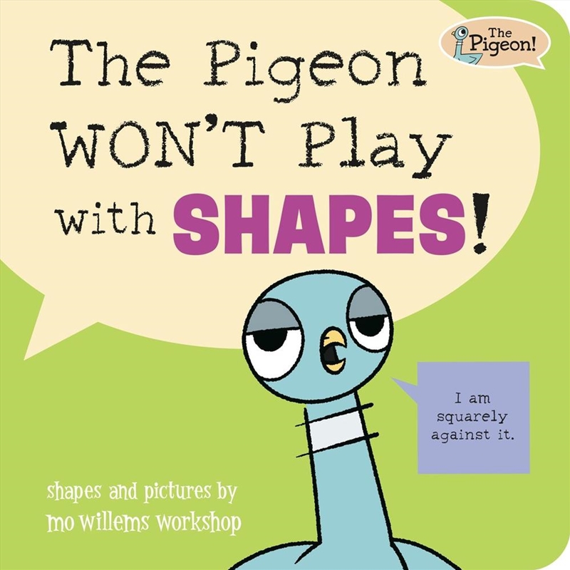 The Pigeon WON'T Play with Shapes!/Product Detail/Childrens Fiction Books