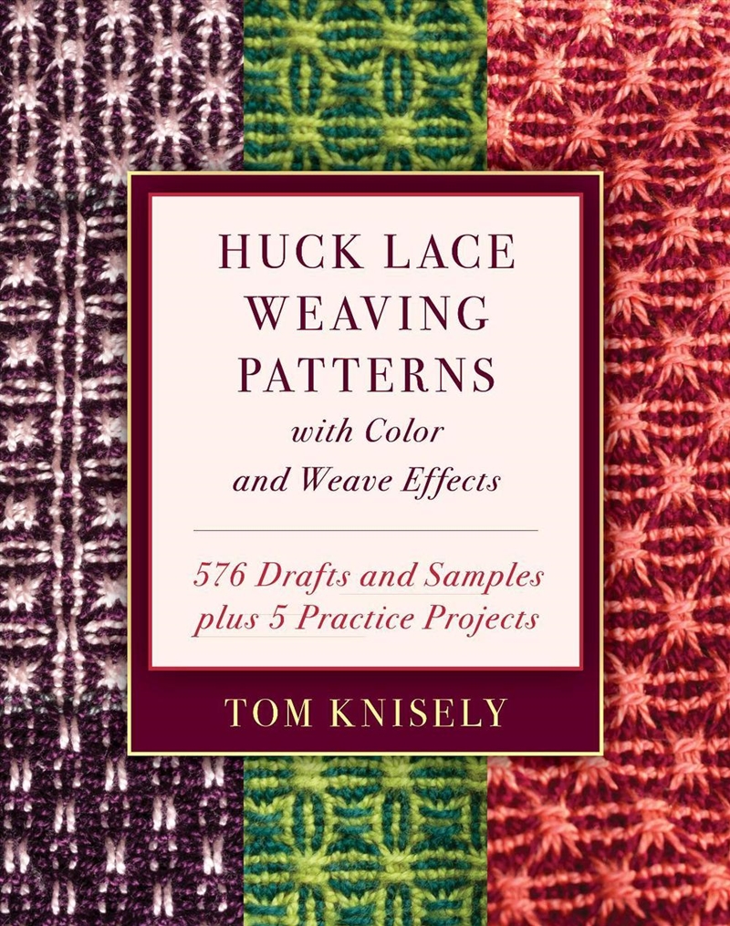 Huck Lace Weaving Patterns with Color and Weave Effects/Product Detail/Crafts & Handiwork
