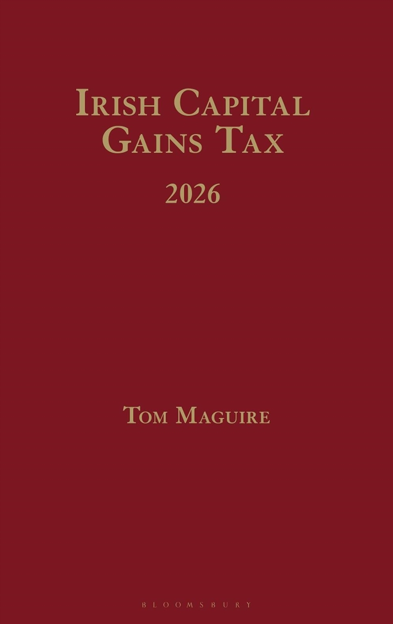 Irish Capital Gains Tax 2026/Product Detail/Law
