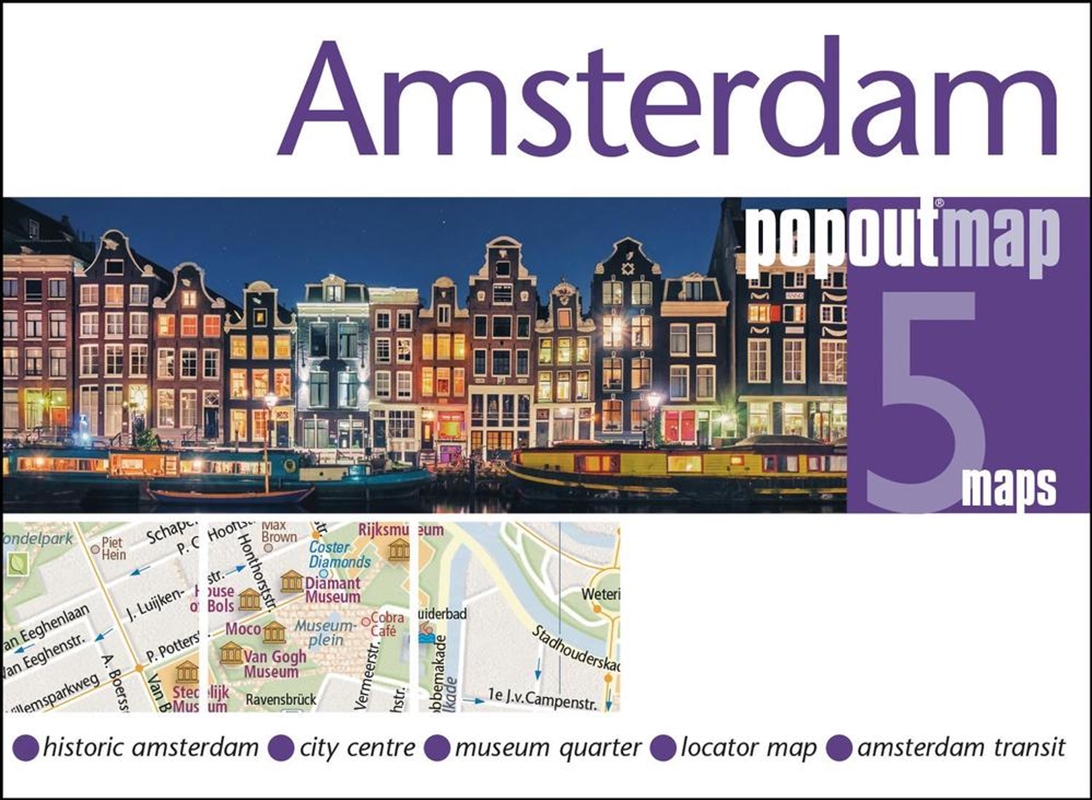 Amsterdam PopOut Map/Product Detail/Travel & Holidays