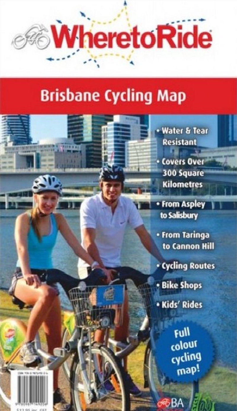 Brisbane Map (Where to Ride)/Product Detail/Travel & Holidays